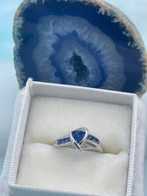 Load image into Gallery viewer, Intuitive Iolite Ring - 10K White Gold