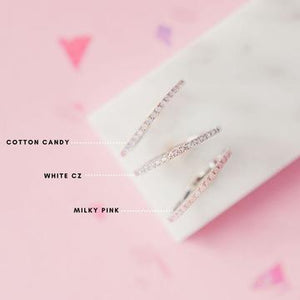 Cotton Candy Slim Stacking Ring - Chloe and Lois