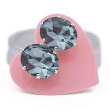 Load image into Gallery viewer, Indian Sapphire Oval Blings - Vintage Gems Collection- JoJoLovesYou