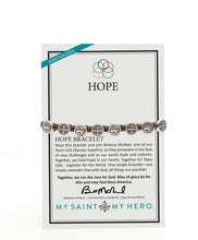 Load image into Gallery viewer, Hope Blessing Bracelet (Brown &amp; Rose Gold) - My Saint My Hero