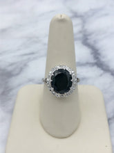 Load image into Gallery viewer, Contrast Onyx Ring - 14K White Gold