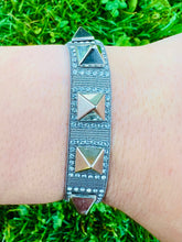 Load image into Gallery viewer, Pyramid Satin Stretch Bracelet