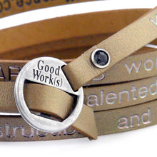 Load image into Gallery viewer, Classic Wrap Around Bracelet in Espresso