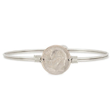 Load image into Gallery viewer, Divine Dime Bangle Bracelet - Luca and Danni