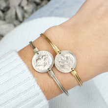 Load image into Gallery viewer, Divine Dime Bangle Bracelet - Luca and Danni