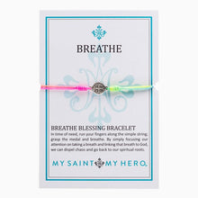 Load image into Gallery viewer, Breathe Blessing Bracelet - Silver Medals
