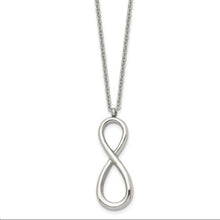 Load image into Gallery viewer, Infinity Symbol Necklace - Stainless Steel