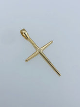 Load image into Gallery viewer, 14K Solid Gold Cross Pendant