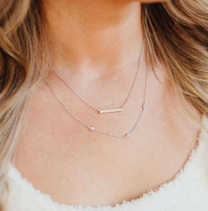 Milky Pink Dreams Layering Necklace