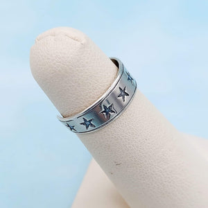 Star Toe Ring - Sterling Silver