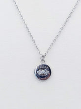 Load image into Gallery viewer, Petite Circle Evil Eye Necklace