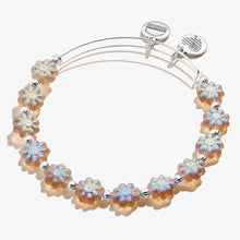 Load image into Gallery viewer, Daisy Beaded Charm Bangle Iridescent - Alex and Ani