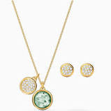 Green Swarovski Crystal Necklace