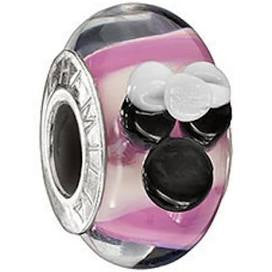 Disney Minnie Mouse Murano Glass Bead