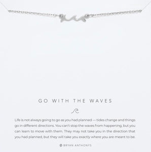 Go With The Waves Necklace - Bryan Anthony