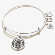 Load image into Gallery viewer, Hamsa Embossed Charm Bangle - Alex and Ani