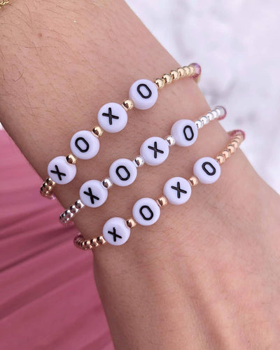 Xoxo & Kiss - Marie's Exclusive Beaded Bracelet - Our Whole Heart