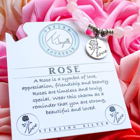 TJazelle Rose Charm Bracelet