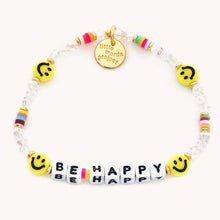 Load image into Gallery viewer, &quot;Be Happy&quot; - Smiley LWP Bracelet