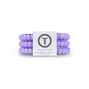 Lilac Teleties 3 pack · Small