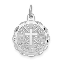 Load image into Gallery viewer, Baptism Charm - Sterling Silver