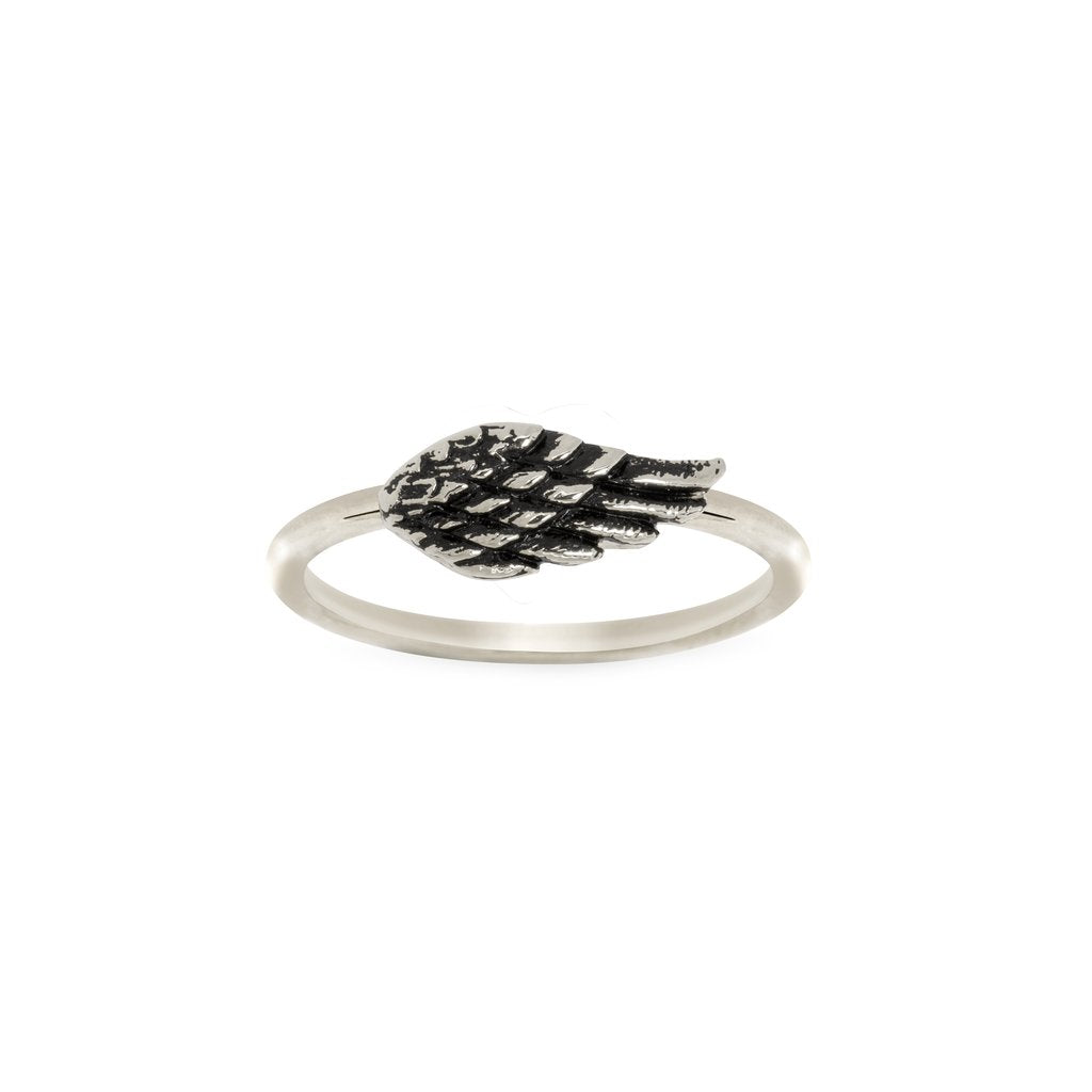 Luca and Danni Angel Wing Ring