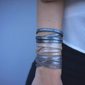 Classic Wrap Around Bracelet in Espresso