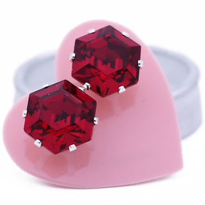 Ruby Hexagon Bling - Vintage Gems Collection