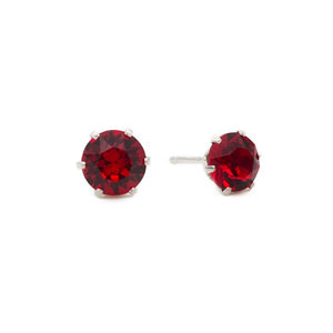 Ruby Ultra Mini Bling Earrings