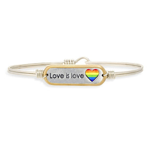 Love is Love Bangle Bracelet