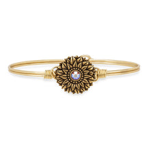 Load image into Gallery viewer, Sunflower Bangle Bracelet