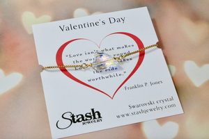 Valentine's Day Slider Bracelet