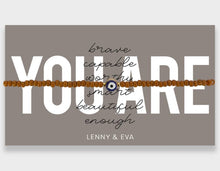 Load image into Gallery viewer, Evil Eye Beaded Bracelet - Lenny and Eva