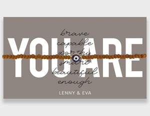 Evil Eye Beaded Bracelet - Lenny and Eva