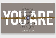 Load image into Gallery viewer, Evil Eye Beaded Bracelet - Lenny and Eva