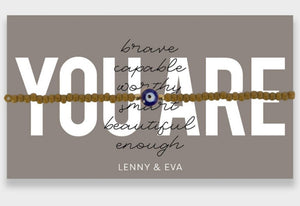 Evil Eye Beaded Bracelet - Lenny and Eva