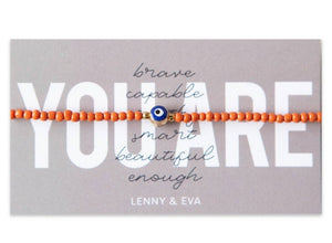 Evil Eye Beaded Bracelet - Lenny and Eva