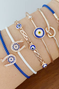 Lucky Evil Eye Cuff Bracelet