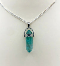 Load image into Gallery viewer, Flourite Crystal Necklace