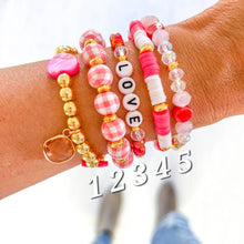 Load image into Gallery viewer, All You Need Is Love $10 Stretch Bracelet