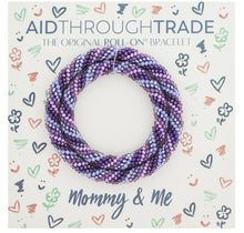 Load image into Gallery viewer, Mommy &amp; Me Roll-On® Bracelets - Amethyst