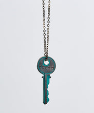 Load image into Gallery viewer, Classic Key Necklace In Black