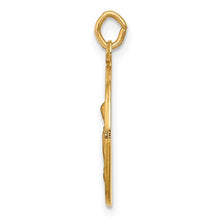 Load image into Gallery viewer, Saint Anne Medal Charm - 14K Yellow Gold