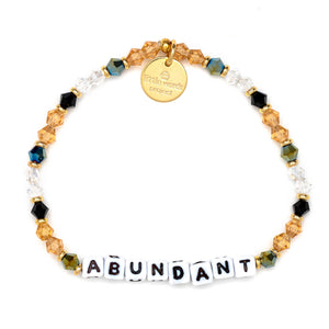 "Abundant" - Little Words Project Bracelet