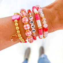 Load image into Gallery viewer, All You Need Is Love $10 Stretch Bracelet