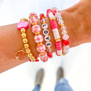 All You Need Is Love $10 Stretch Bracelet