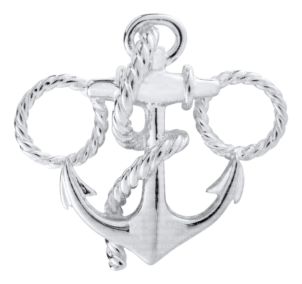 Anchor Clasp - Sterling Silver