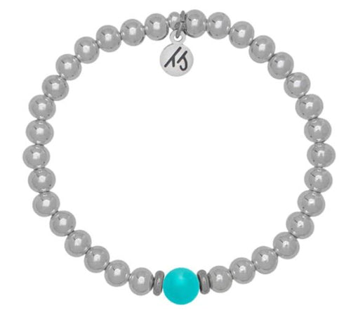 Aqua Amazonite Cape Bracelet - TJazelle