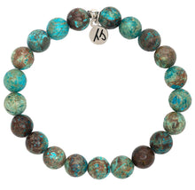 Load image into Gallery viewer, Autumn Jasper Love Stacker Bracelet - TJazelle