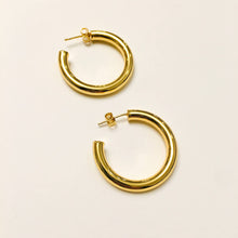 Load image into Gallery viewer, 18K Gold Filled Hoop Earring